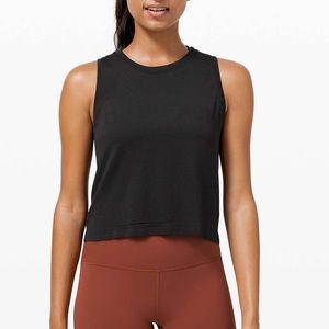 Lulu Cropped Running Tank